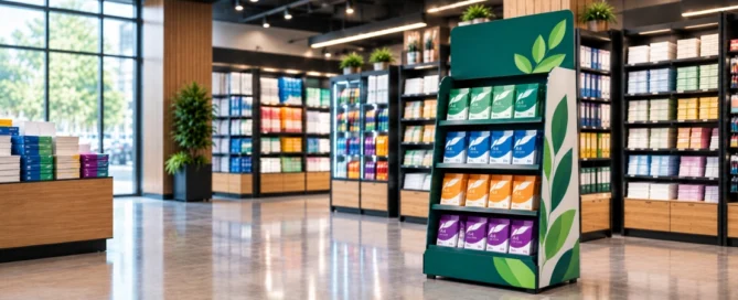 POP Display Materials for Retail Environments